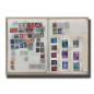 World Stamp Collection Hinged on Sheets