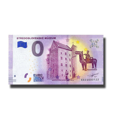 0 Euro Souvenir Banknote Stredoslovenske Muzeum Slovakia EECS 2020-1