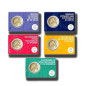 2021 France Olympic Games Paris 2024 2 Euro Coin Card Set of 5