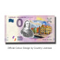 0 Euro Souvenir Banknote Curacao - Willemstad Colour Netherlands PEAF 2019-1