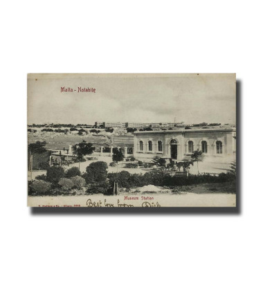 Malta Postcard G. Modiano Museum Stadium 6663 UPU New Undivided Back