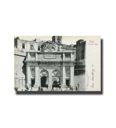 Malta Postcard G. Modiano Victoria Gate 3497 UPU Used Undivided Back