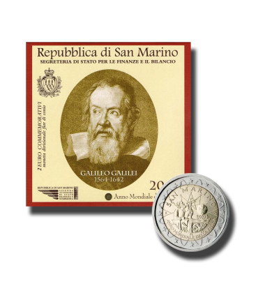 2005 San Marino World Year of Physics 2005 2 Euro Coin