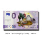 Anniversary 0 Euro Souvenir Banknote Mexico Colour Mexico MXAA 2021-1