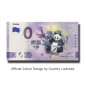 0 Euro Souvenir Banknote China Colour China CNAS 2021-1