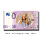 0 Euro Souvenir Banknote Prinses Amalia Colour Netherlands PEBJ 2021-2