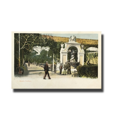 Malta Postcard Vincenzo Galea Maglio Gardens New Unappropriated Undivided Back