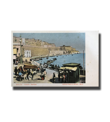 Malta Postcard Vincenzo Galea Di Antonio Barriera Valletta New Undivided Back