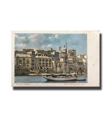 Malta Postcard Vincenzo Galea Di Antonio Senglea Undivided Back