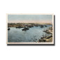 Malta Postcard Vincenzo Galea The Fleet in Harbour Unused Undivided Back