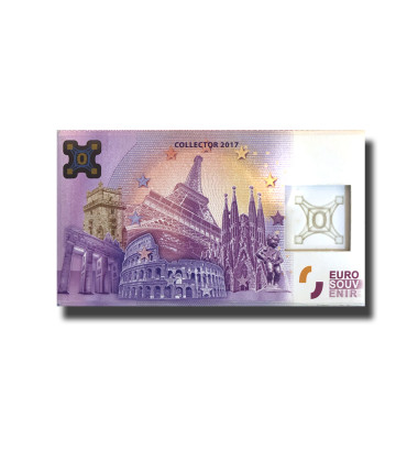 0 Euro Souvenir Banknote Polymer Collector Set of 15 Uncirculated 2017