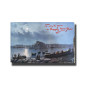 Malta Postcard Tucks Grand Harbour Happy New Year Used With Stamp Divided Back