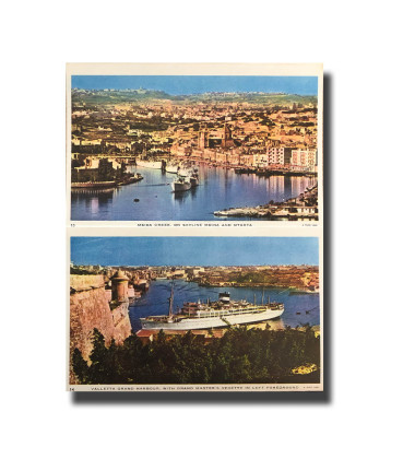 Malta Postcard Tucks Souvenir Letter of Malta New Unused Divided Back