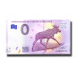 0 Euro Souvenir Banknote Wild Nature Alces Alces Finland LEAN 2019-2