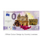 Anniversary 0 Euro Souvenir Banknote Mdina Cathedral & Museum Colour Malta FEAP 2022-1