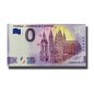 0 Euro Souvenir Banknote Tournai Cathedrale & Beffroi Belgium ZEBH 2022-1