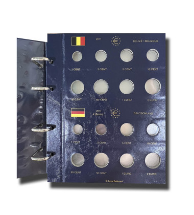 Leuchtturm Vista Annual Euro Coin Album 2011 Including Pages