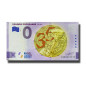 0 Euro Souvenir Banknote Erasmus Programme Colour Netherlands PEBS 2022-1