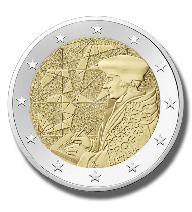 2022 Lithuania Erasmus Program 2 Euro Coin