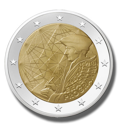 2022 Italy Erasmus Program 2 Euro Coin