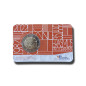 2022 Netherlands Erasmus Program 2 Euro Coin Card