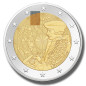 2022 Luxembourg Erasmus Program 2 Euro Coin