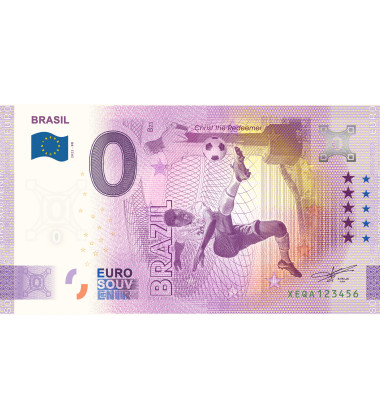 0 Euro Souvenir Banknote Football World Cup Qatar - Set of 32 Countries  XEQA 2022 Set of 32