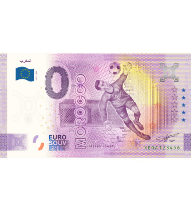 0 Euro Souvenir Banknote Football World Cup Qatar - Set of 32 Countries  XEQA 2022 Set of 32