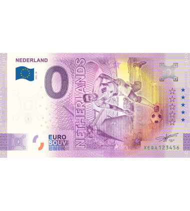 0 Euro Souvenir Banknote Football World Cup Qatar - Set of 32 Countries  XEQA 2022 Set of 32