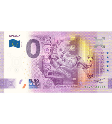 0 Euro Souvenir Banknote Football World Cup Qatar - Set of 32 Countries  XEQA 2022 Set of 32