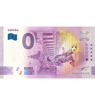 0 Euro Souvenir Banknote Football World Cup Qatar - Set of 32 Countries  XEQA 2022 Set of 32