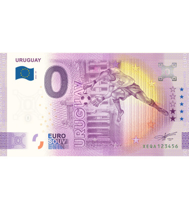 0 Euro Souvenir Banknote Football World Cup Qatar - Set of 32 Countries  XEQA 2022 Set of 32