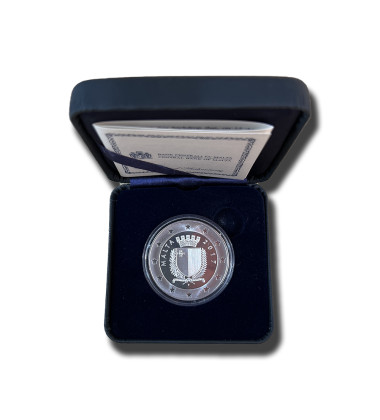 2017 Malta €10 Silver Coin 75th Anniversary Operation Pedestal