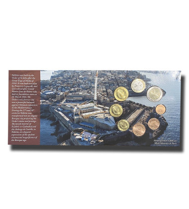 2016 MALTA COIN SET 8 Coins Uncirculated