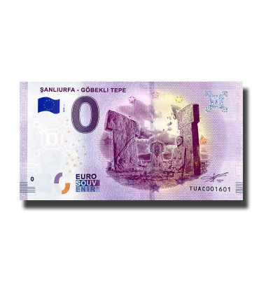 0 Euro Souvenir Banknote Sanliurfa - Gobekli Tepe Turkey TUAC 2019-1