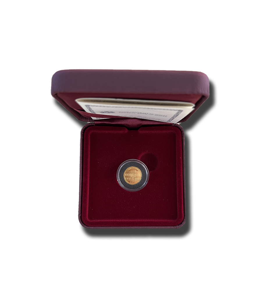 2015 Malta €15 Auberge De Baviere Gold Coin Proof