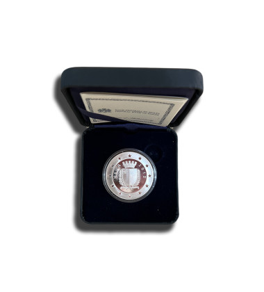 2015 Malta Great Siege of Malta 450th Anniversary Silver Coin in Box