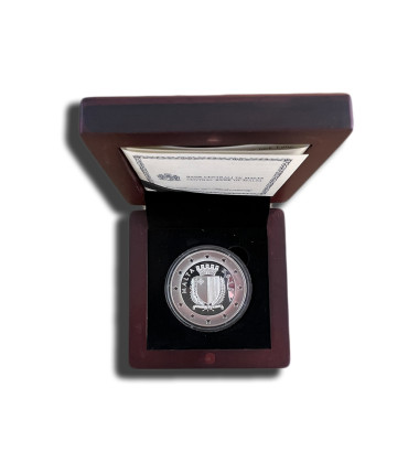 2018 Malta Valletta European Capital of Culture €10 Silver Coin Proof