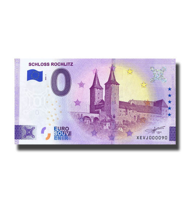 0 Euro Souvenir Banknote Schloss Rochlitz Germany XEVJ 2022-1