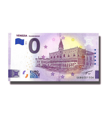 0 Euro Souvenir Banknote Venezia Italy SEBS 2022-2