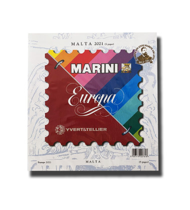 2021 Malta Supplement Sheets MARINI 5 Pages With Strips