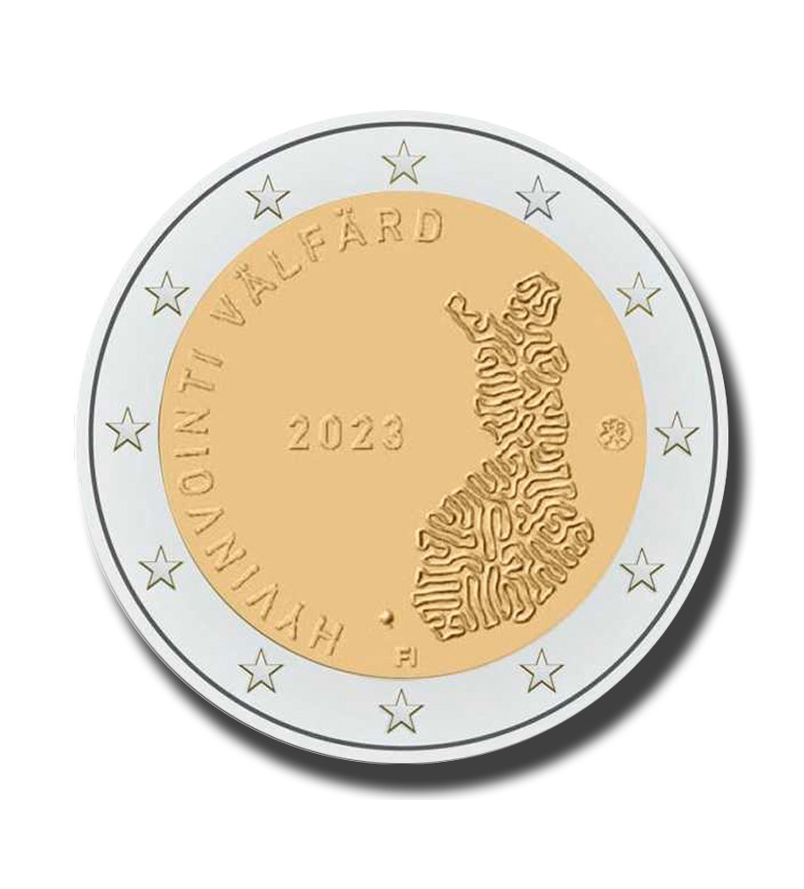 2023 Finland Social and Health Services 2 Euro Coin