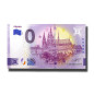 0 Euro Souvenir Banknote Praha Czech Republic CZAA 2022-6