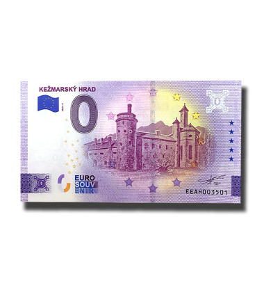 0 Euro Souvenir Banknote Kezmarsky Hrad Slovakia EEAH 2023-3