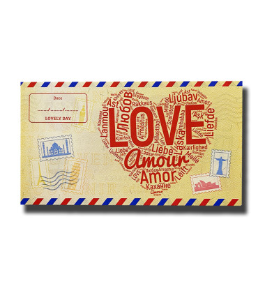 Love Card Souvenir I Love Prague Czech Republic CZAA-1