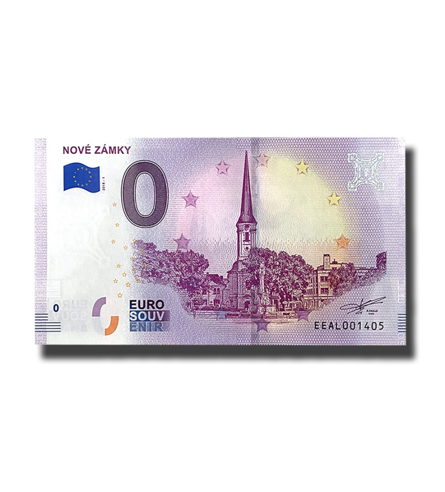 0 Euro Souvenir Banknote Nove Zamky Slovakia EEAL 2018-1