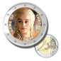 2 Euro Coloured Coin Game Of Thrones - Daenerys Targaryen