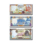 1998 Syria 50-200 Syrian Pounds - Set of 3 Banknotes Uncirculated