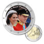 2 Euro Coloured Coin United Kingdom - The Royal Wedding