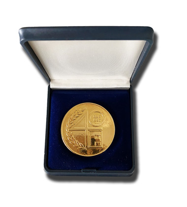 1986 Malta Medal 40 Years Of Federation Of Industries